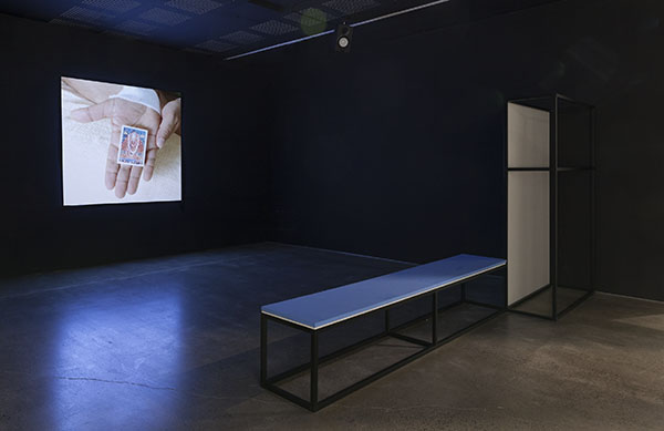 Transplant video installation, The Patient, UNSW Galleries, Sydney, 2016